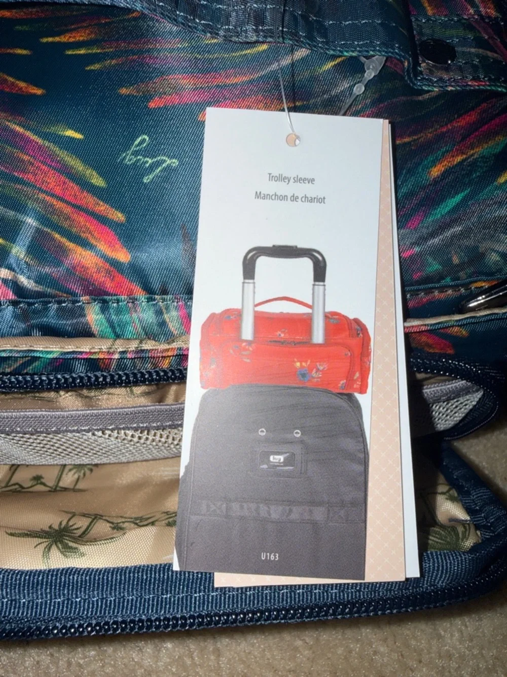NWT lug trolley cosmetic case
